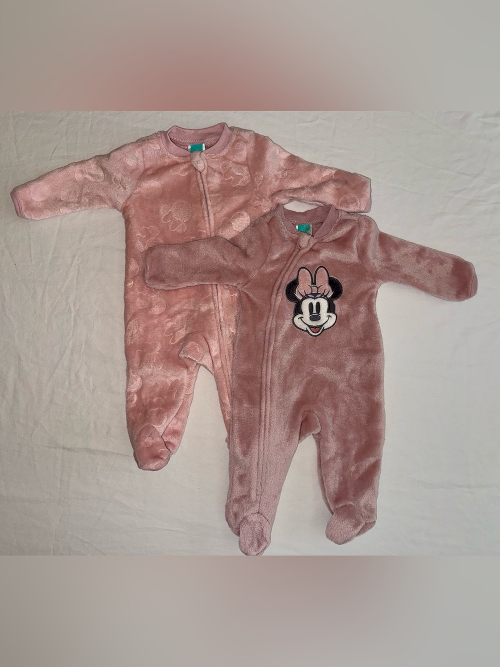 2/$15 Minnie Mouse footies Disney Baby lot | 3-6 months